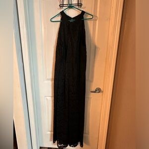 Lane Bryant black lace jumpsuit